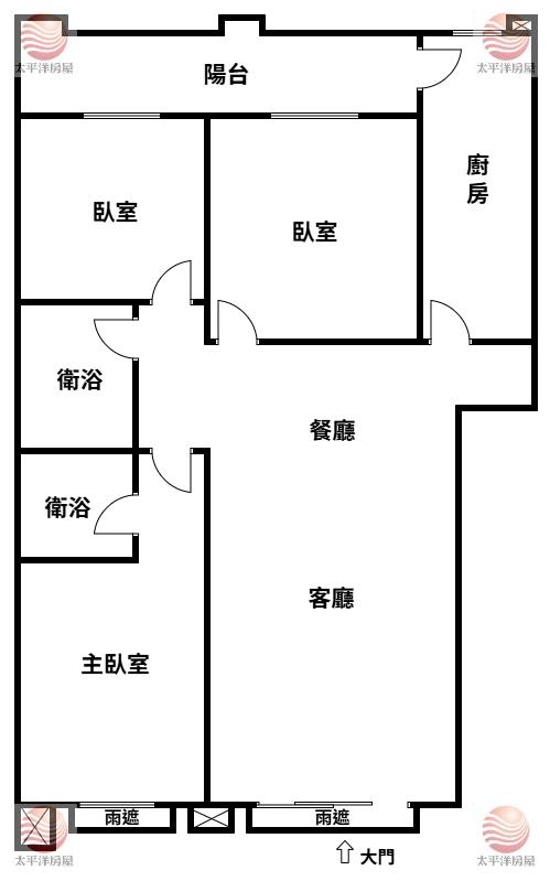 五股買房賣屋挑高3米7低公設三房車,新北市五股區御史路